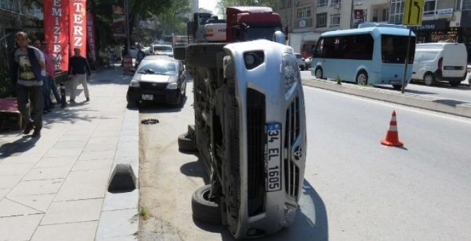 Kadıköy'de trafik kazası