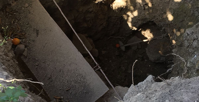 Kuşadası’nda kaçak kazı operasyonu