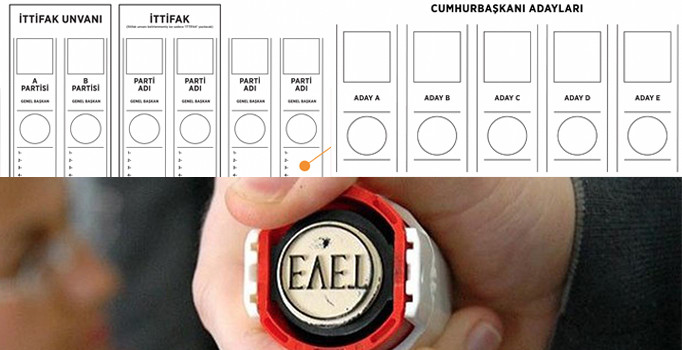İşte 24 Haziran seçimlerinin oy pusulası