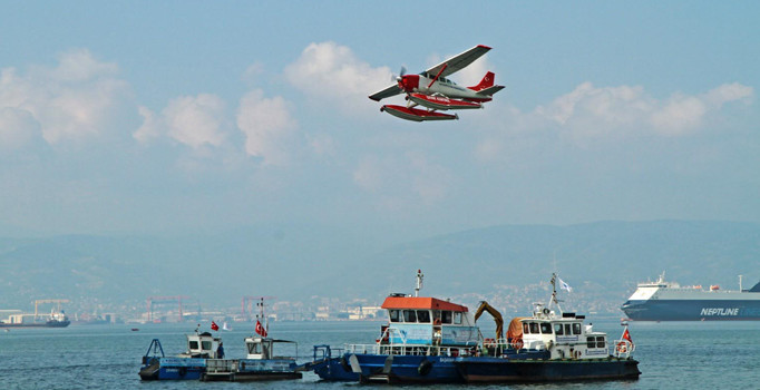 "Marmara Denizi’ni kirletenler havadan denetleniyor