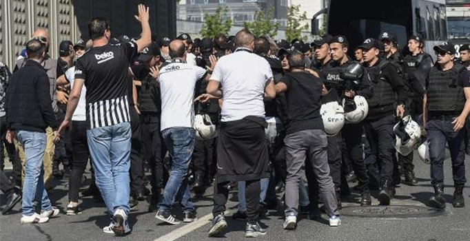 Derbi öncesi 4 taraftar gözaltına alındı