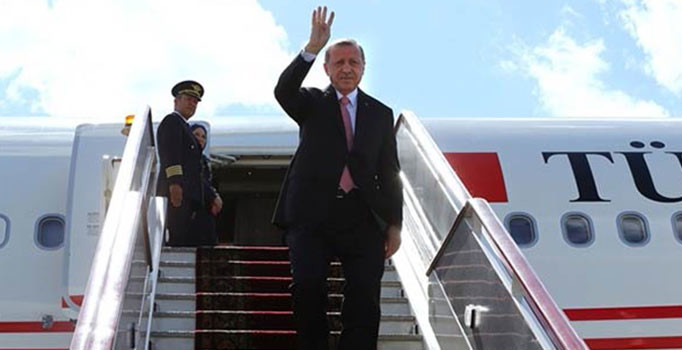Cumhurbaşkanı Erdoğan Özbekistan'a gitti