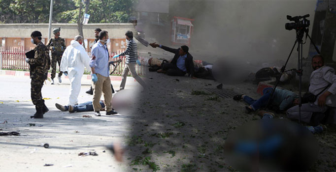 Kabil'de çifte bombalı saldırı: 25 ölü, 29 yaralı