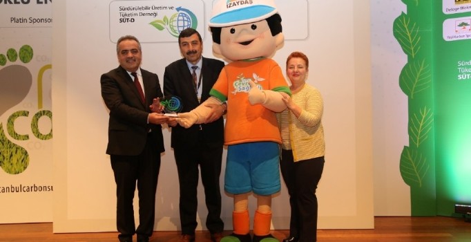 İZAYCAN projesine “Karbon Kahramanı” ödülü