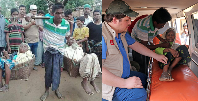 Arakanlı vefalı gence Türkiye'den yardım eli