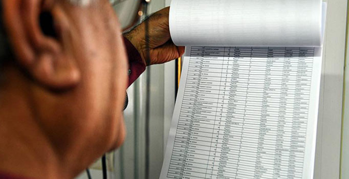 Seçmen listeleri askıya çıkarıldı