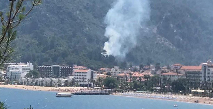 Marmaris’teki orman yangınını çocukların çıkarttığı anlaşıldı