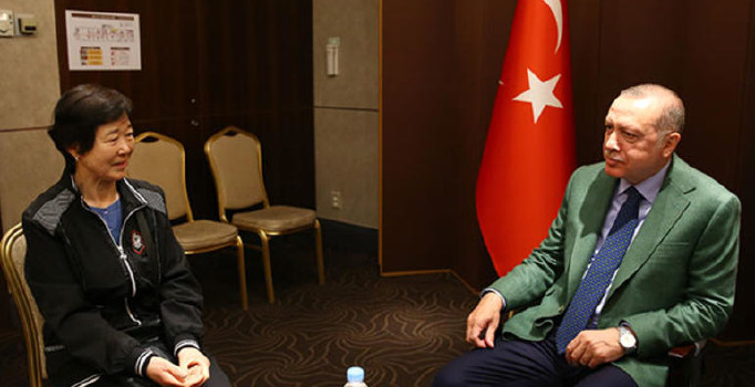 Cumhurbaşkanı Erdoğan'ın kabul ettiği sürpriz isim