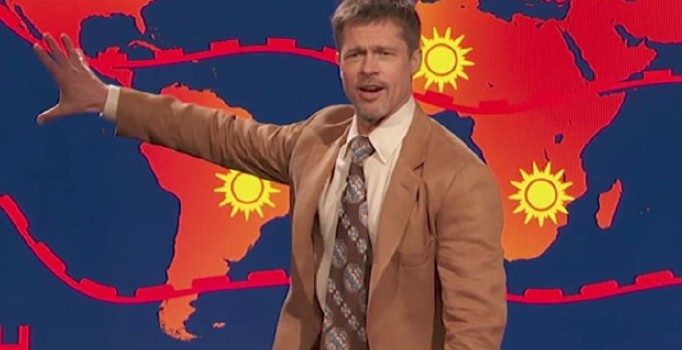 Brad Pitt herkesi şaşırttı