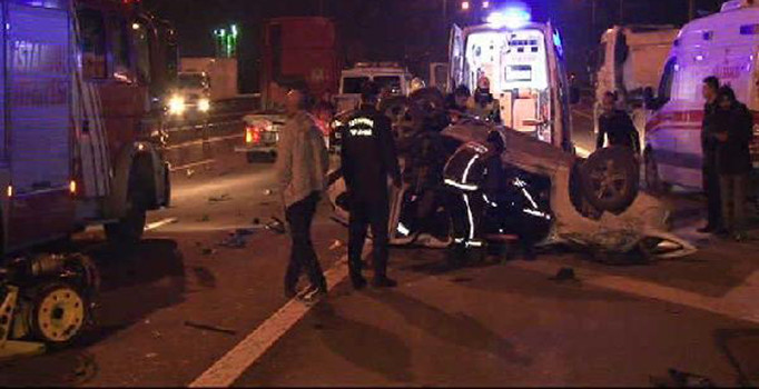 Samandıra'da trafik kazası: 1 ağır yaralı