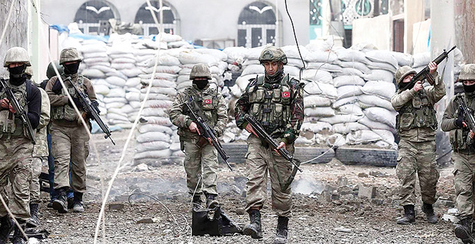 Terör örgütü ile sıcak çatışmalar 5 ay  kökten temizlik 2 yıl