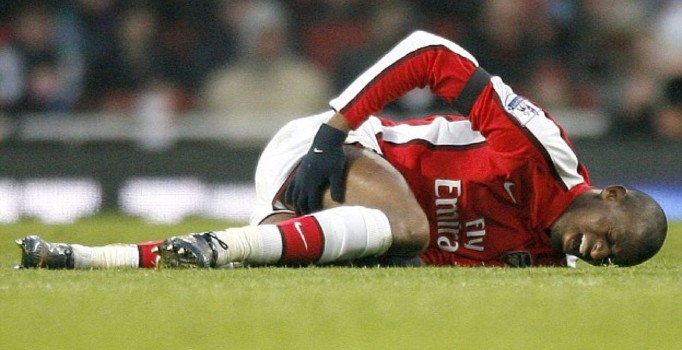 Diaby başta olmak üzere birçok futbolcu kariyerinin çoğunu sakat olarak geçirdi