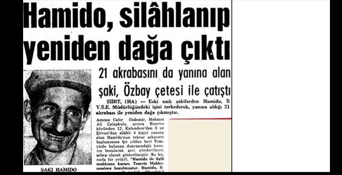 Eşkıya Hamido' 104 yaşında hayatını kaybetti