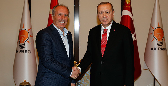 Son dakika! Erdoğan ve Muharrem İnce görüşmesi sona erdi