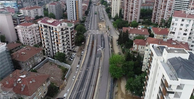 Haydarpaşa Garı havadan görüntülendi: Son iki istasyon kaldı