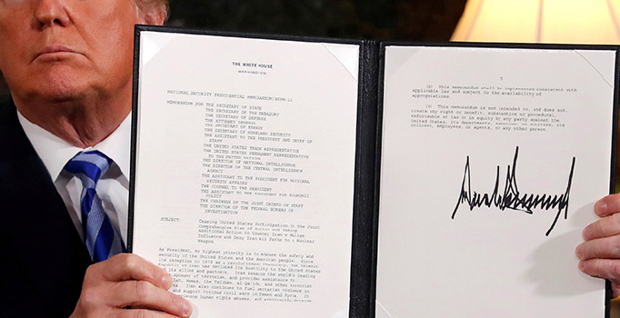 Trump'tan İran'a çok sert mesaj: Ya uyarlar ya da bir şeyler olacak