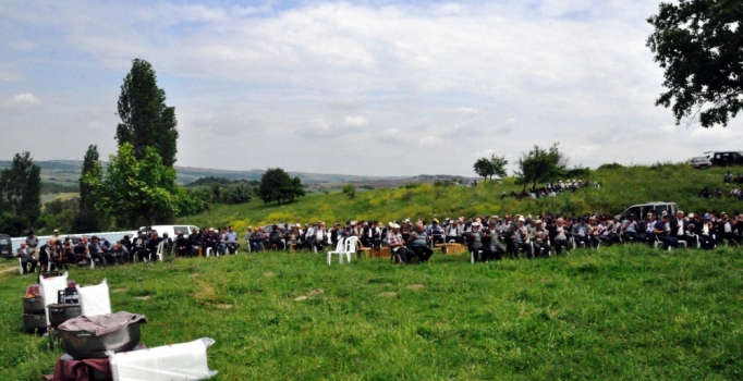 Malkara'da çifçilerden yağmur duası! Tekirdağ yerel haberleri