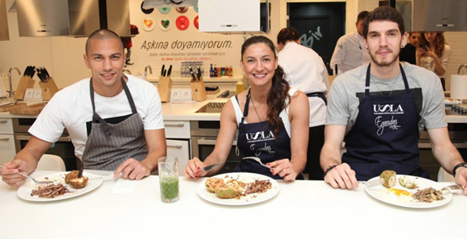 Gökhan İnler aşçı oldu