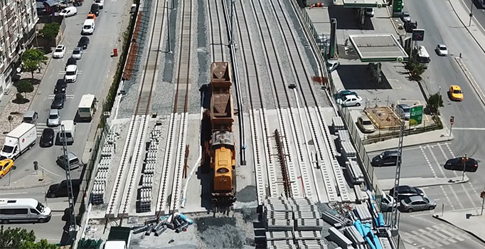 Banliyo hattının yüzde 80'i tamamlandı