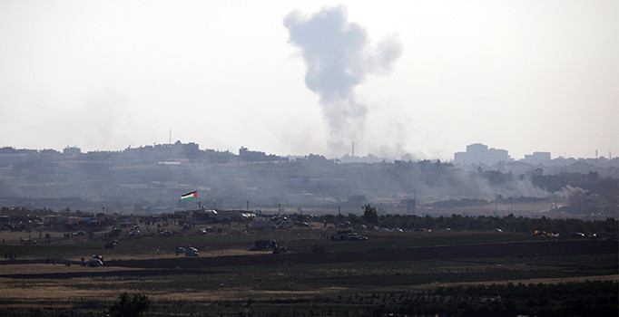 Son dakika! İsrail’den Gazze’ye 5 füze