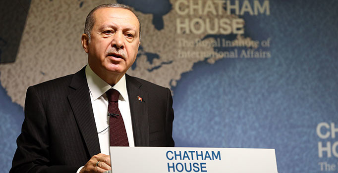 Erdoğan: ABD'nin elçiliğini Kudüs'e taşıma kararını bir kez daha reddediyoruz