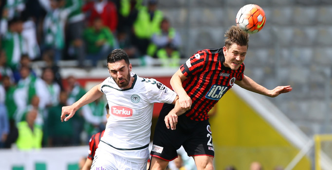 Konyaspor Gençlerbirliği'ni 1-0 yendi