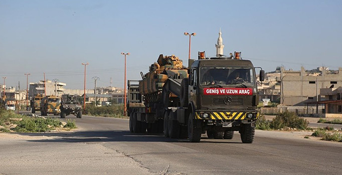 Son dakika! TSK, İdlib'de 11. gözlem noktasını kurdu