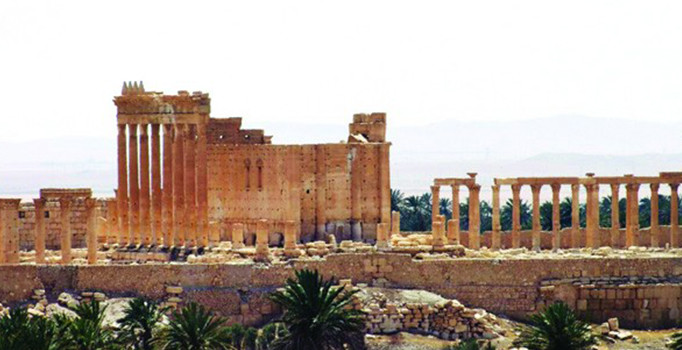 Palmira antik kentinde toplu mezar bulundu