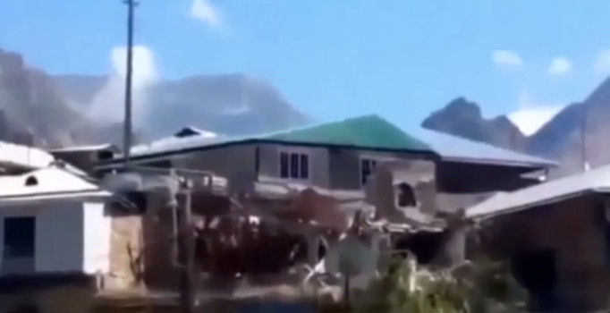 Azerbaycan Ermenistan sınırında şiddetli çatışma - Çatışmadan ilk görüntüler