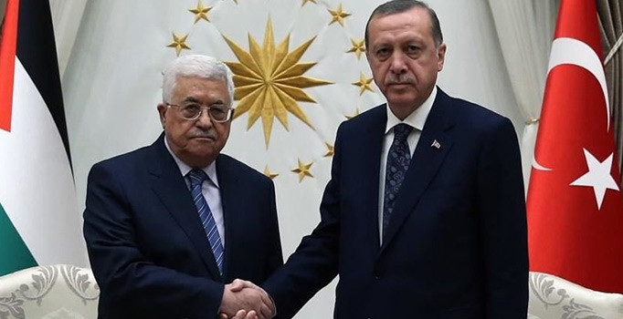 Son dakika! Cumhurbaşkanı Erdoğan Mahmud Abbas ile görüştü