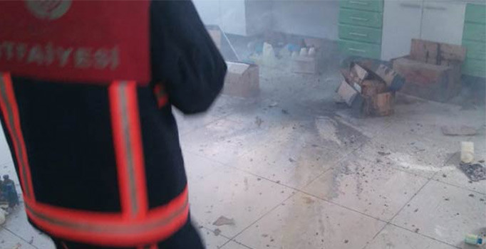 Gümüşhane Üniversitesi laboratuvarında korkutan patlama