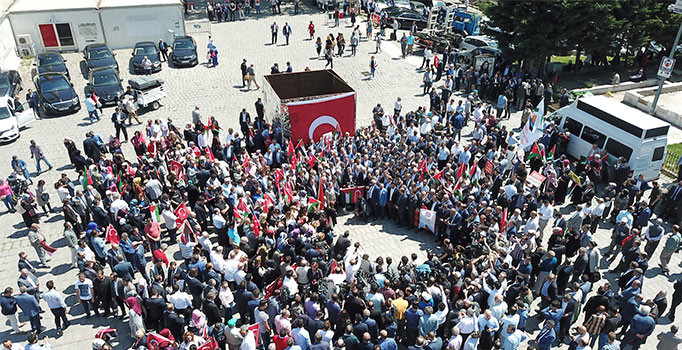 AK Parti İstanbul İl Başkanlığı İsrail'i kınadı