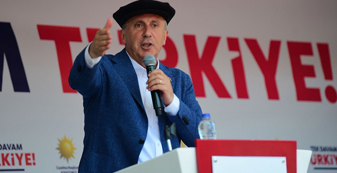 Muharrem İnce: Filistin konusunda Erdoğan'ın sonuna kadar yanındayım