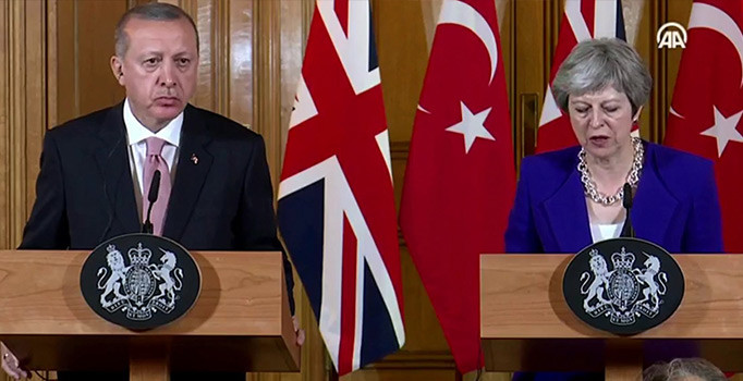 Son dakika! Erdoğan ve May'den ortak açıklama: İsrail'deki şiddeti kınıyoruz