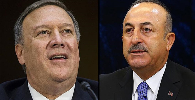 Bakan Çavuşoğlu, ABD'li mevkidaşı Pompeo ile görüştü