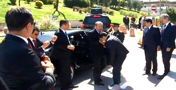 Cumhurbaşkanı Erdoğan dünürünü ziyaret etti