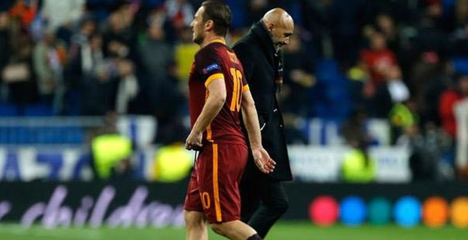 Spalletti: Totti 90 dakikayı kaldıracak durumda değil