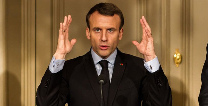 Macron'dan İsrail'e tepki: Alçakça saldırıları kınıyoruz