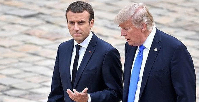 Macron: ABD'nin anlaşmadan çekilmesi Çin ve Rusya'yı güçlendirir