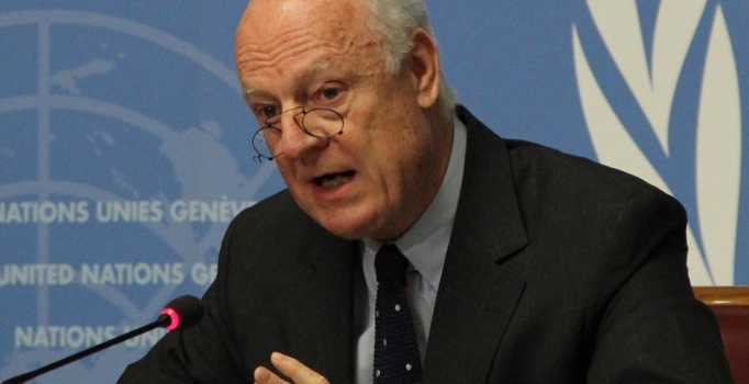 BM Suriye Temsilcisi Mistura ilk muhalif heyetle görüştü