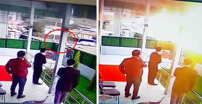 Diyarbakır'da 7 polisi şehit eden bombalı aracı, özel güvenlikçi saniyeler önce fark etmiş