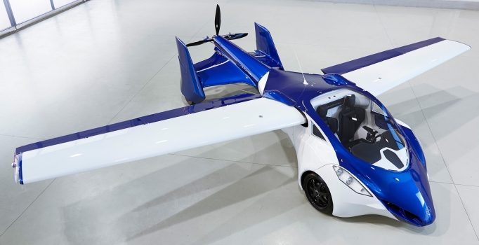 Aeromobil'in test uçuşunda feci kaza