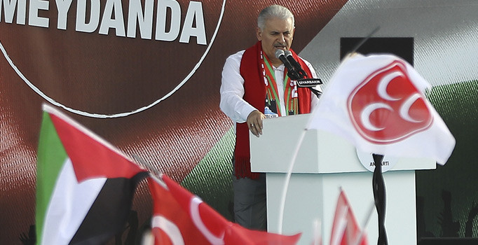 Başbakan Yıldırım'dan İsrail'e tepki: Vicdansızlar yuh olsun size