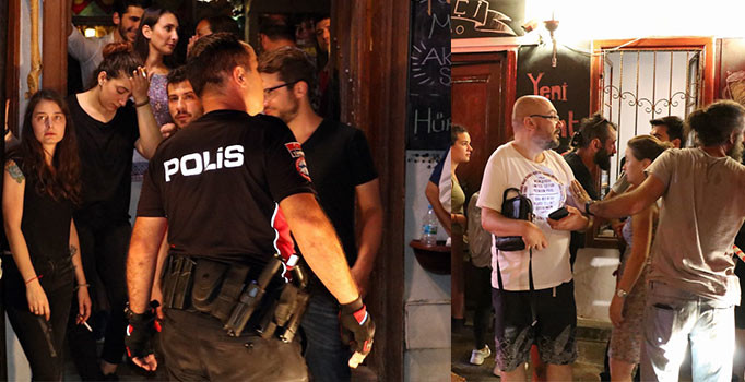 Tarihi Kaleiçi’ndeki eğlence mekanında korkutan yangın