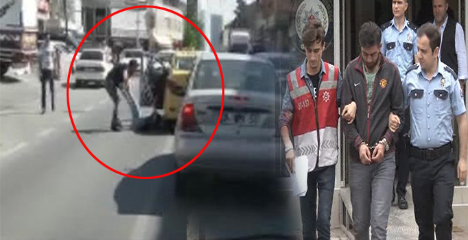 Son dakika! Ümraniye'de kadını yere atan taksici tutuklandı