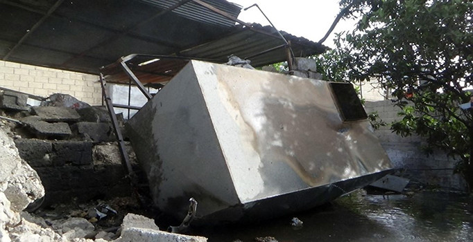 Son Dakika: Suriye tarafından ateşlenen füze Kilis'e düştü