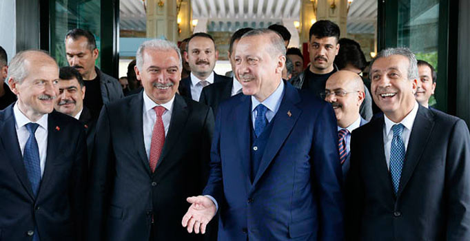 Cumhurbaşkanı Erdoğan'da İBB'ye ziyaret