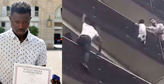 Fransa'da bebeği kurtaran Malili'ye vatandaşlık ve madalya