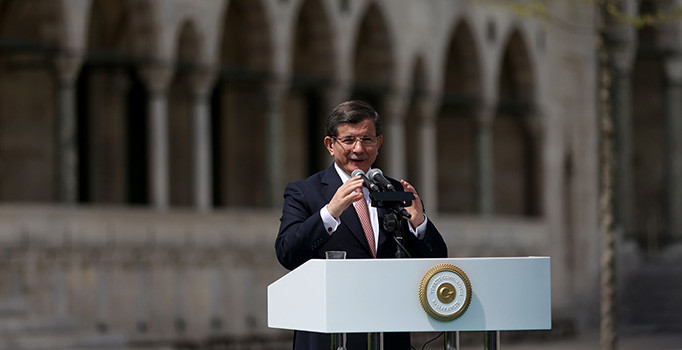 Davutoğlu: Bundan sonra bu şehre hançer gibi saplanan hiçbir eser yapılmayacak