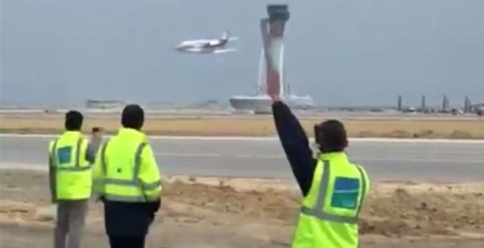 Yeni Havalimanı'nda pist test edildi, ilk pas geçiş gerçekleşti